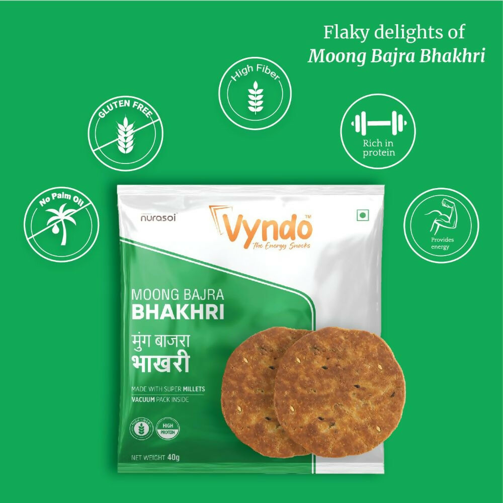 Vyndo Bhakhri Mini Snack Pack Combo - Distacart