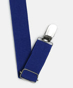 Manet Boys Solid Suspenders - Dark Blue