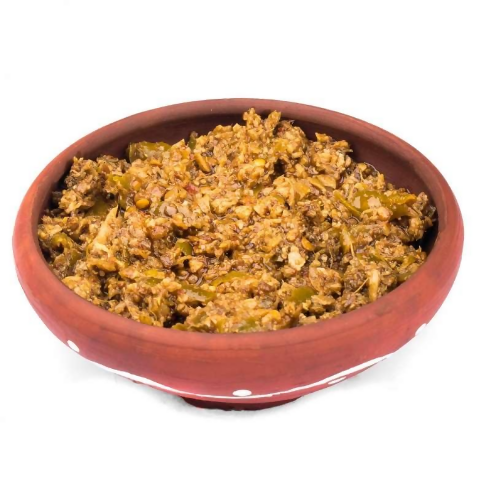 Jhaji Store Oal Ginger Chilli Mix Pickle