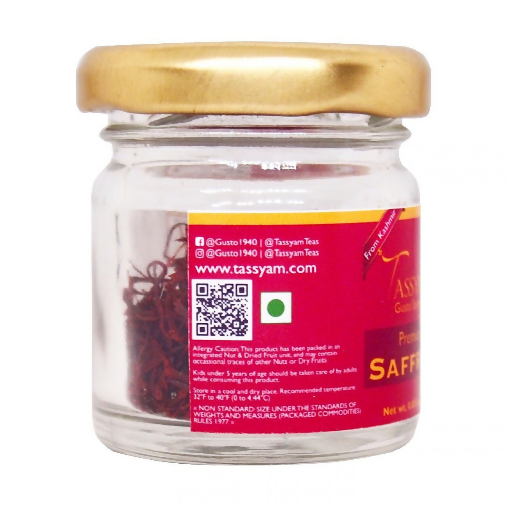 Tassyam Organics A Grade Saffron Strands - Distacart