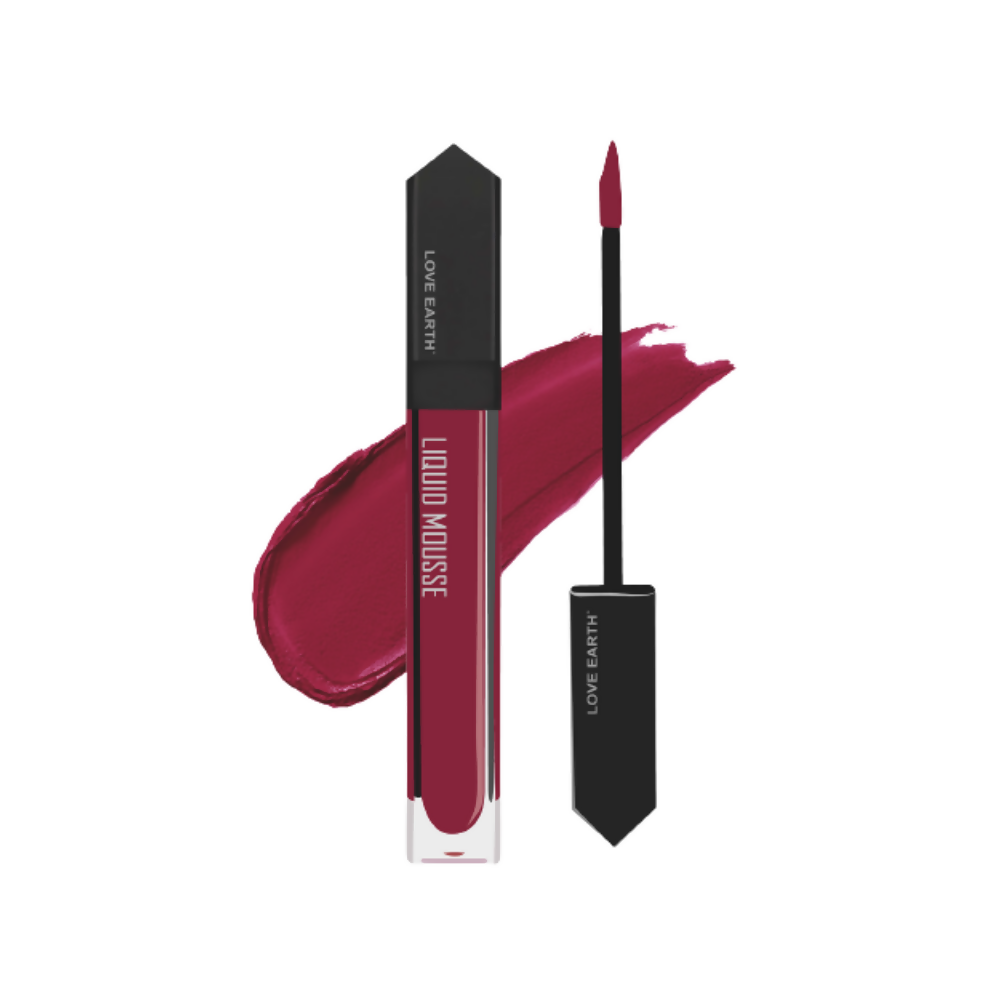 Love Earth Liquid Mousse Lipstick - Bloody Mary