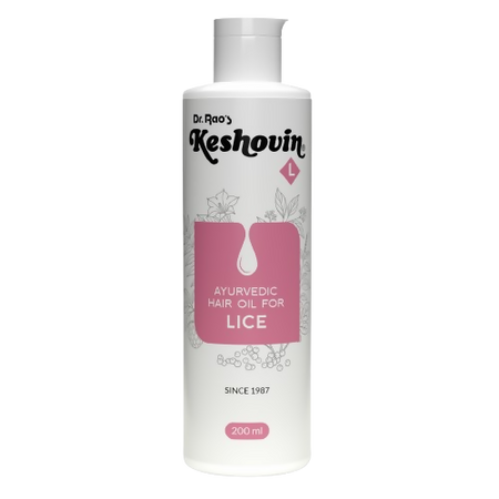 Dr. Rao's Keshovin -L Herbal Anti Lice Hair Oil