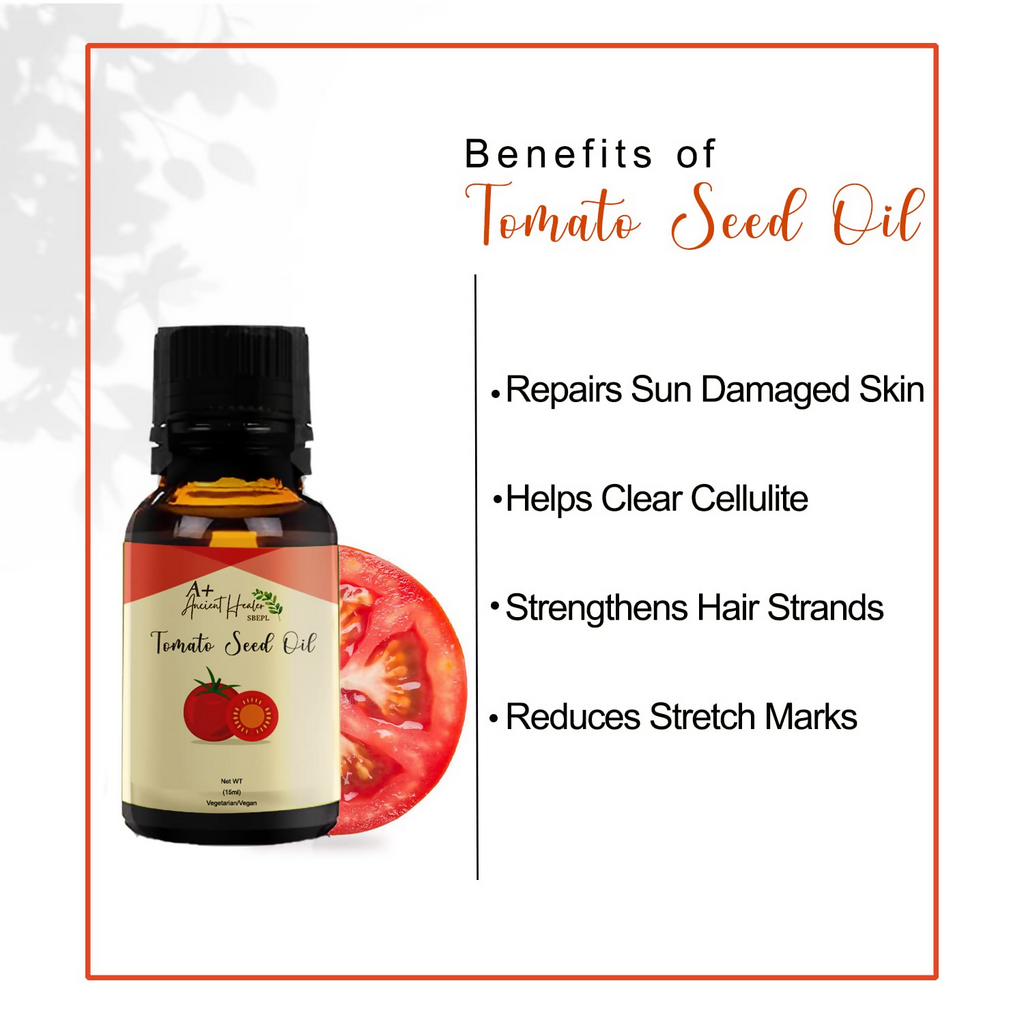 Ancient Healer Tomato Seed Cold Pressed Carrier Oil - Distacart