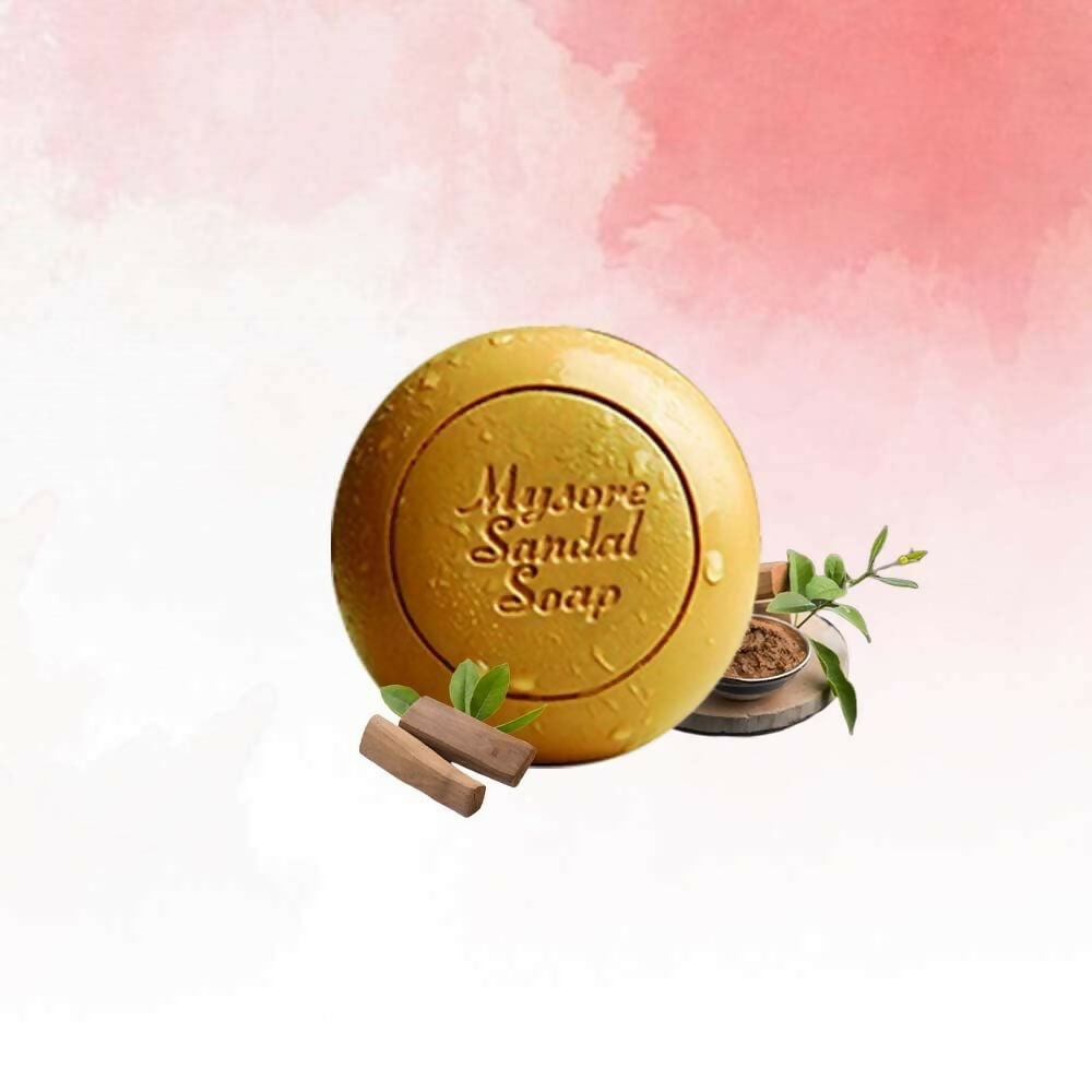 Mysore Sandal Soap with Pure Sandalwood Oil
