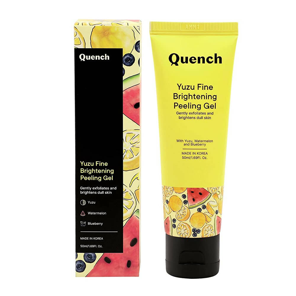 Quench Botanics Yuzu Fine Brightening Peeling Gel - Korean Skincare