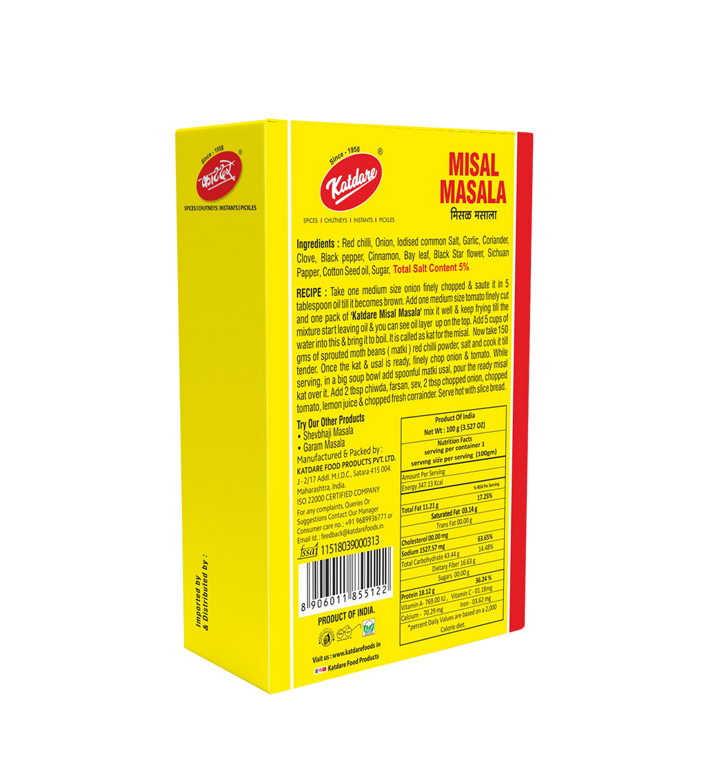 Misal Masala B 