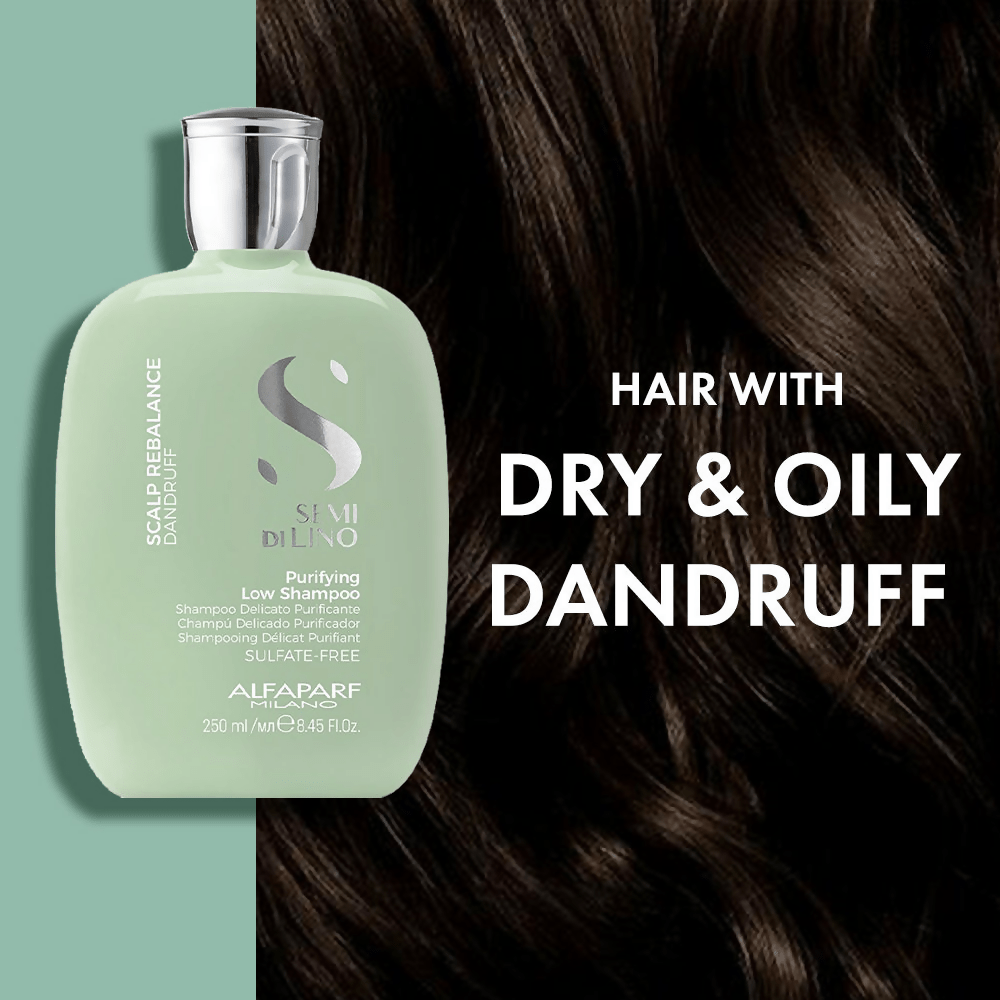 Alfaparf Milano Scalp Rebalance Purifying Shampoo Reduces Dandruff