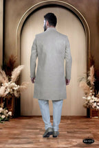 Joban Fashion Men's Pink Base Silk Kurta with Pyjama