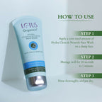 Lotus Organics Aloe Vera & Grape Seed Hydra Clean & Nourish Face Wash