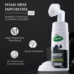 VI-JOHN Prakritik Bamboo Charcoal geling , Removes Tan, 100% Natural Bio Actives Face Wash - Distacart