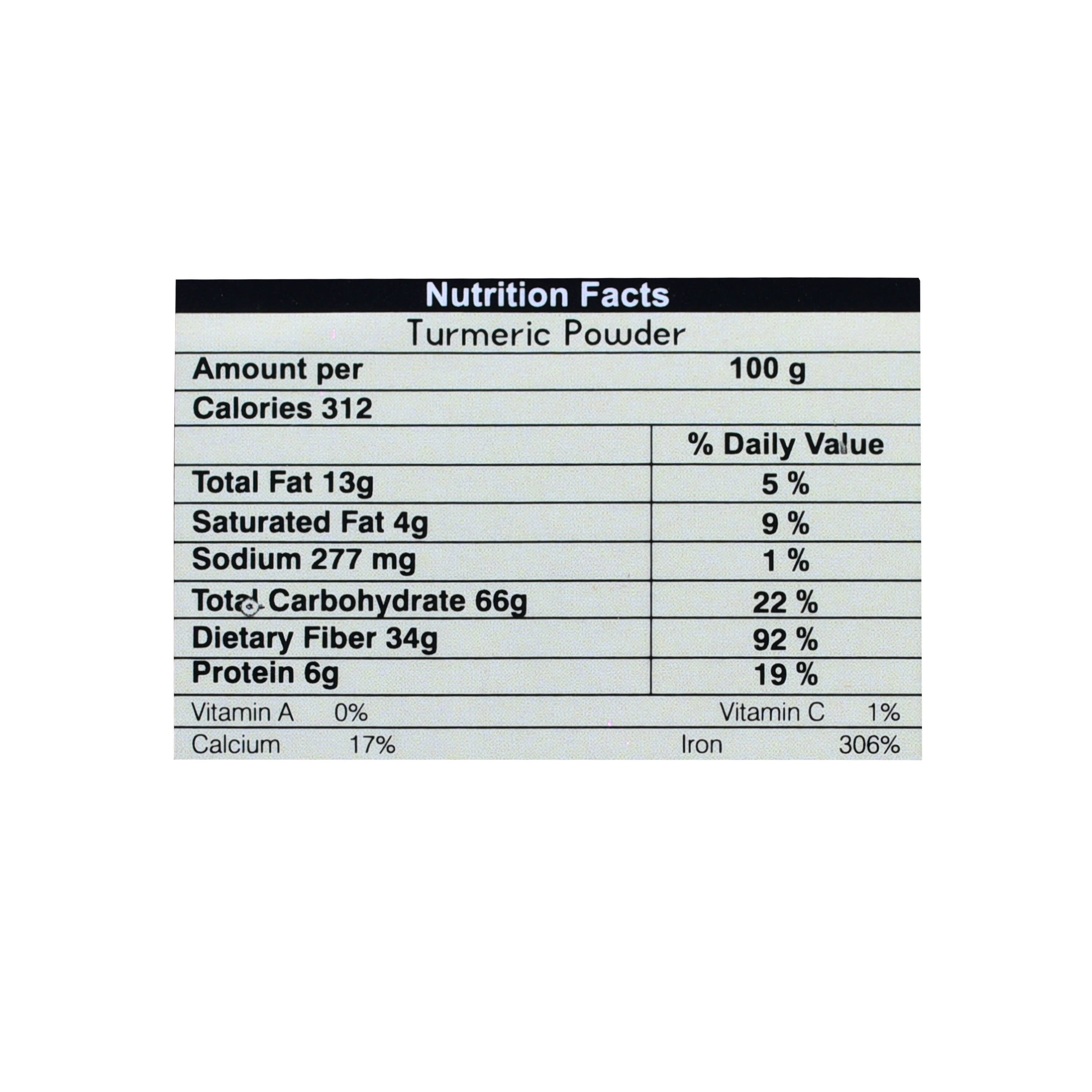 Organic Wellness Turmeric Powder - Distacart
