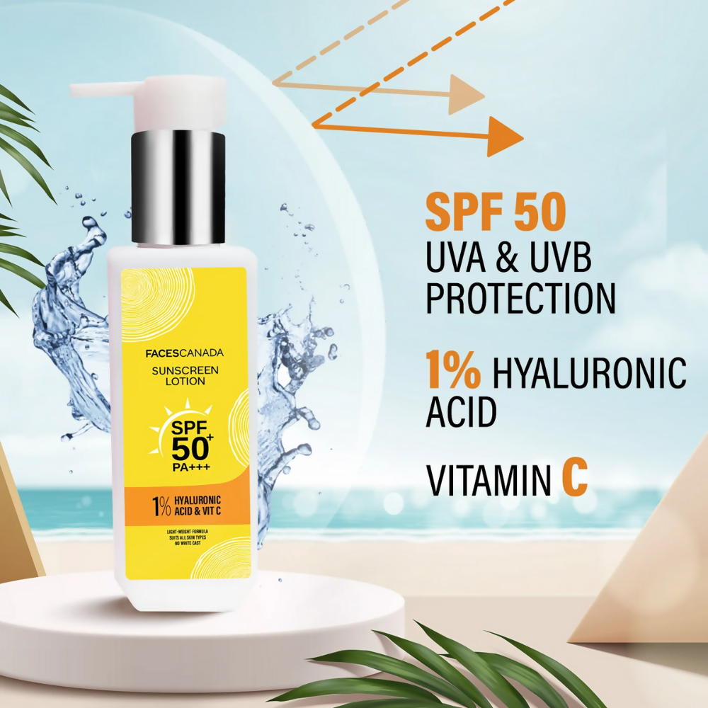 Faces Canada Sunscreen Lotion