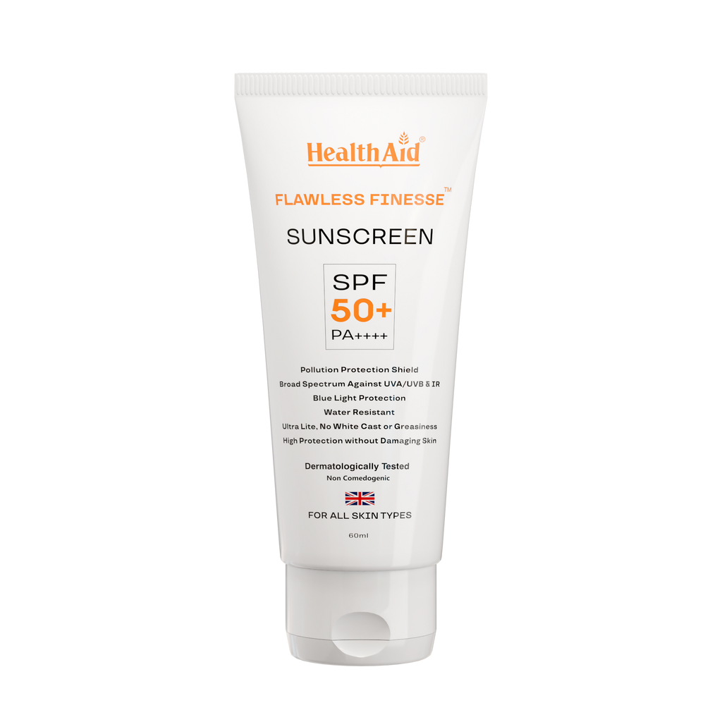 Flawless Finesse By HealthAid Sunscreen SPF 50+