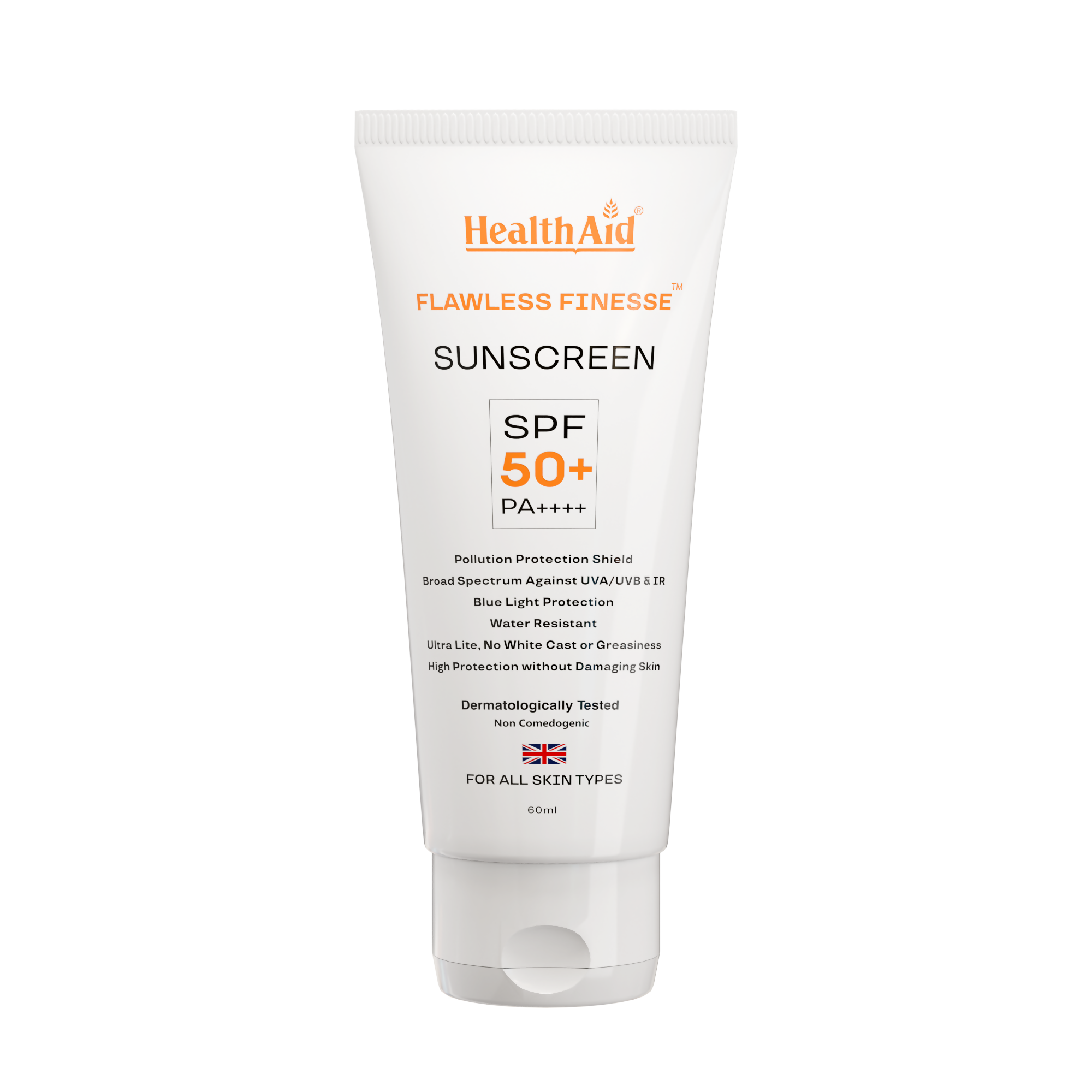 Flawless Finesse By HealthAid Sunscreen SPF 50+
