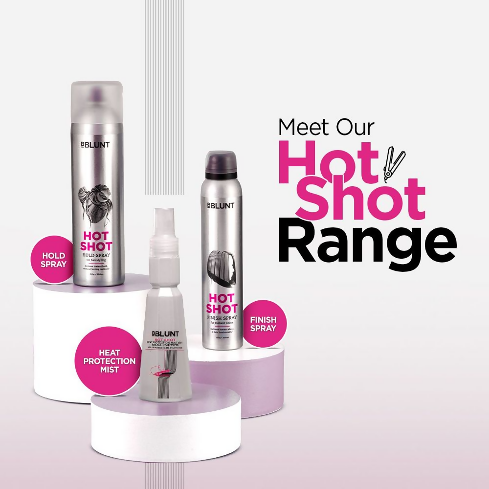 BBlunt Hot Shot Heat Protection Mist With Grapeseed Oil & Provitamin B5