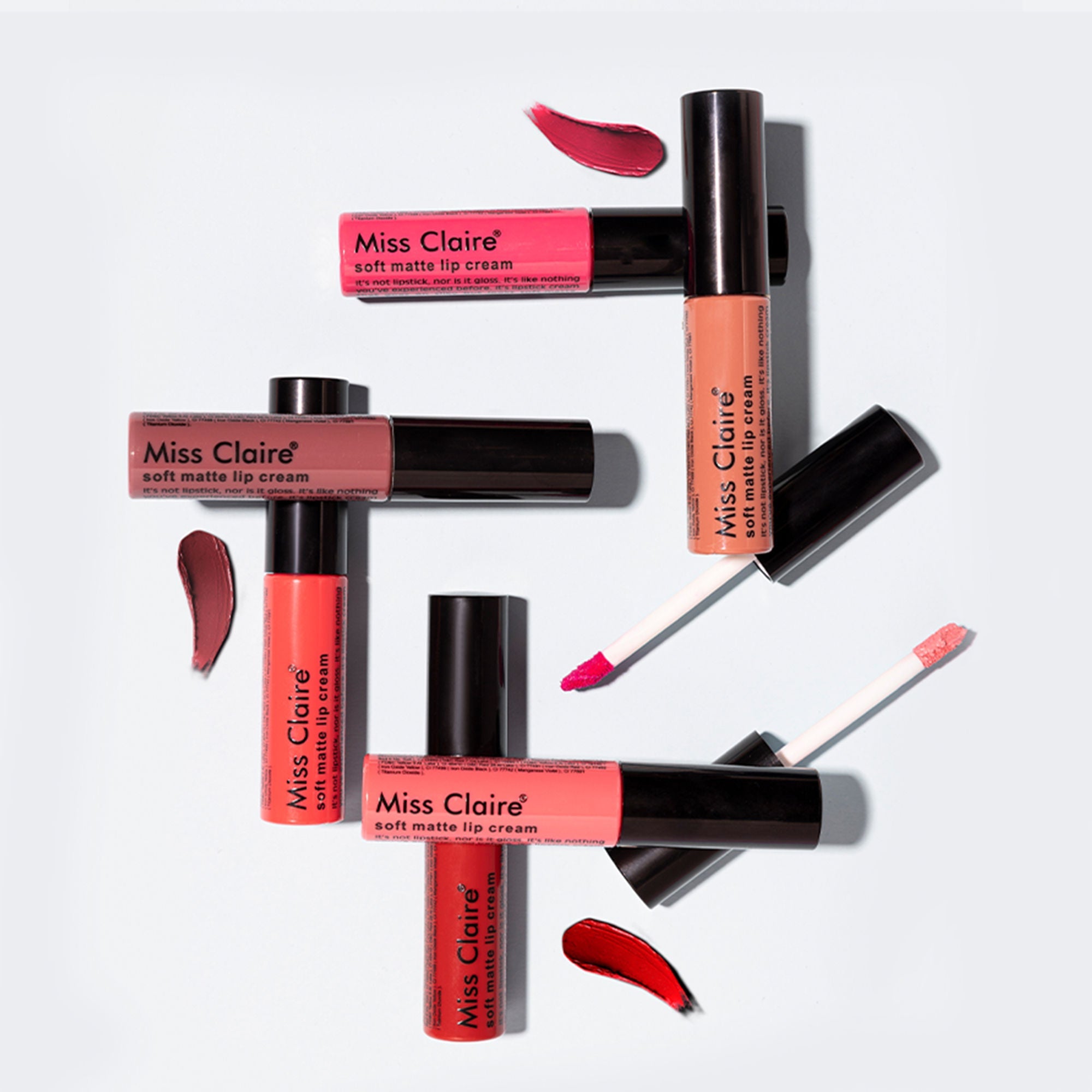 Miss Claire Soft Matte Lip Cream - 14 - Distacart