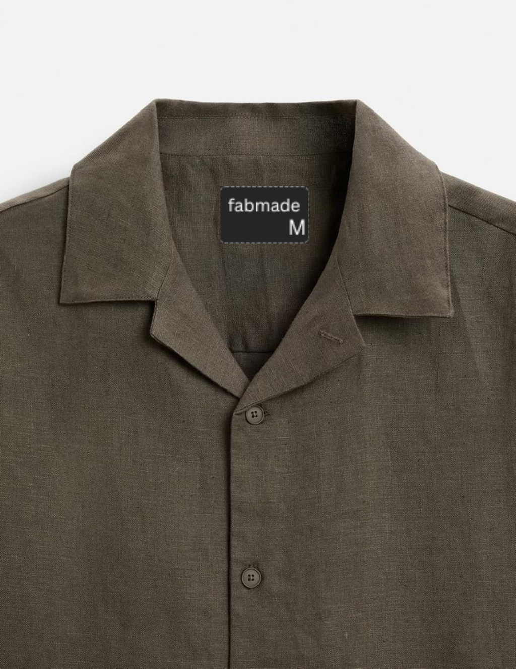 Fabmade Men’S Brown Cotton Shirt