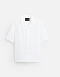 Fabmade Men’S White Cotton Shirt