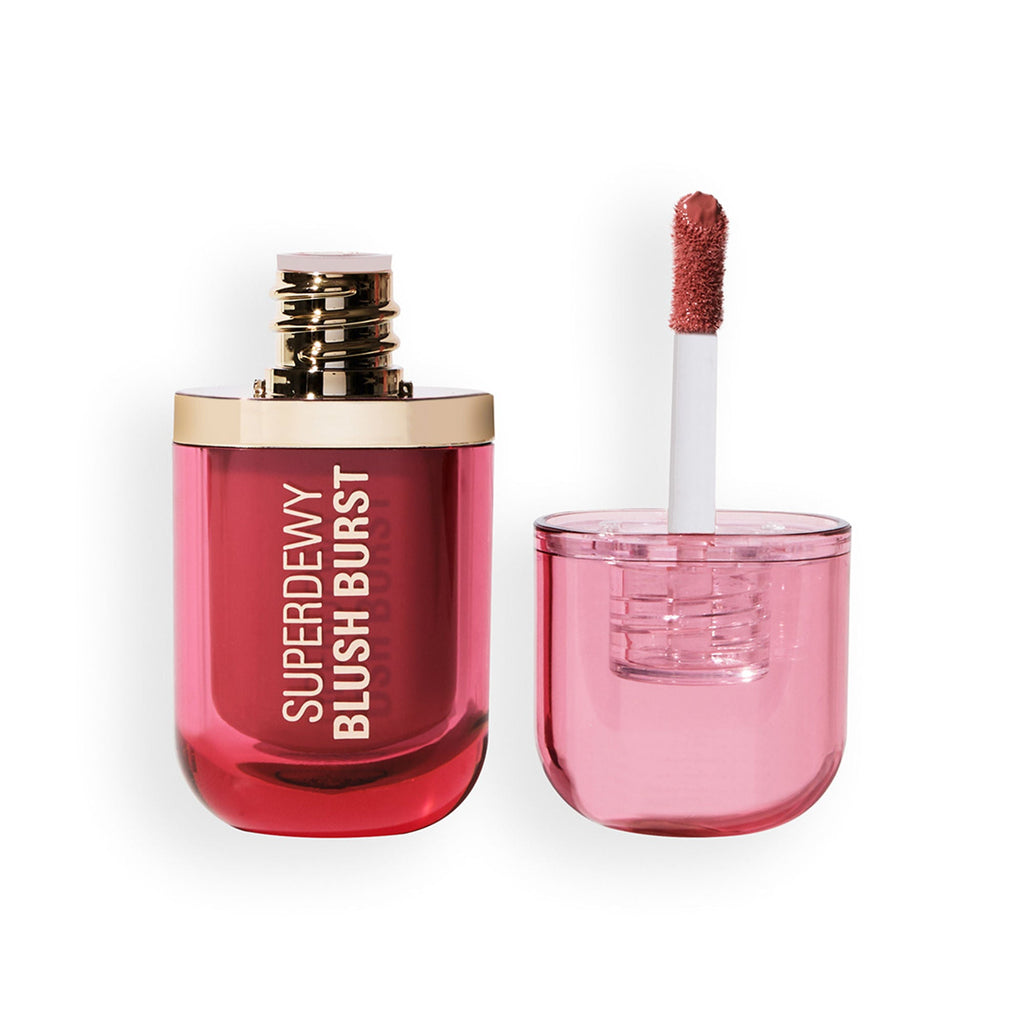 Makeup Revolution Superdewy Liquid Blush Burst - Rose All Day Dusty Pink - Distacart