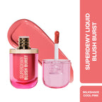 Makeup Revolution Superdewy Liquid Blush Burst - Strawberry Milkshake Cool Pink
