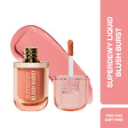 Makeup Revolution Superdewy Liquid Blush Burst - Pink Fizz Soft Pink