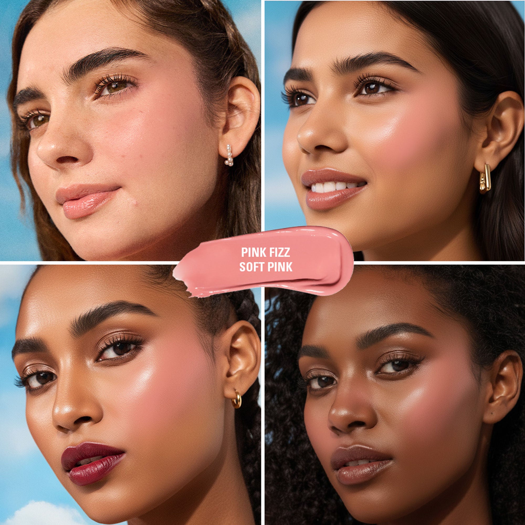 Makeup Revolution Superdewy Liquid Blush Burst - Pink Fizz Soft Pink - Distacart