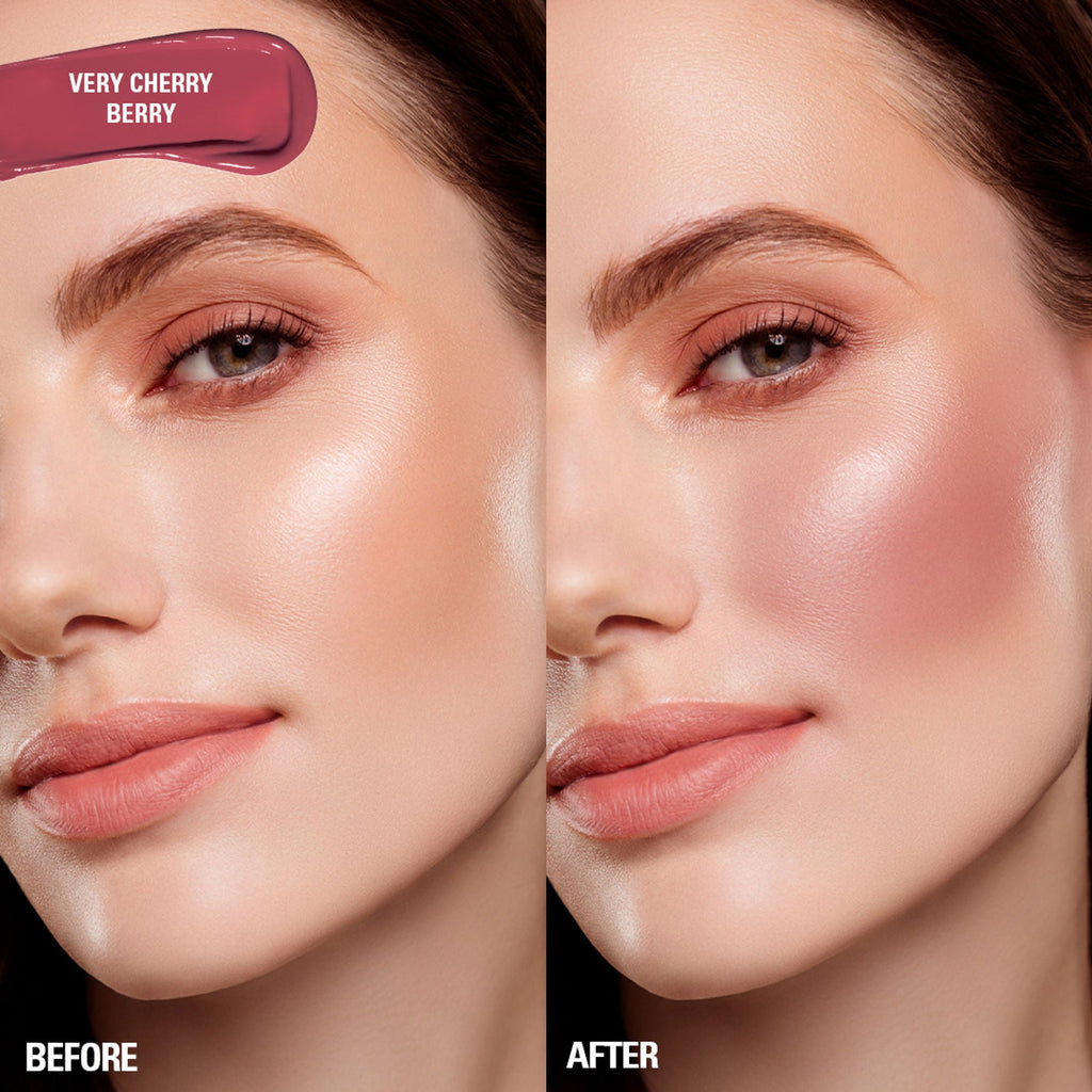Makeup Revolution Superdewy Liquid Blush Burst - Very Cherry Berry