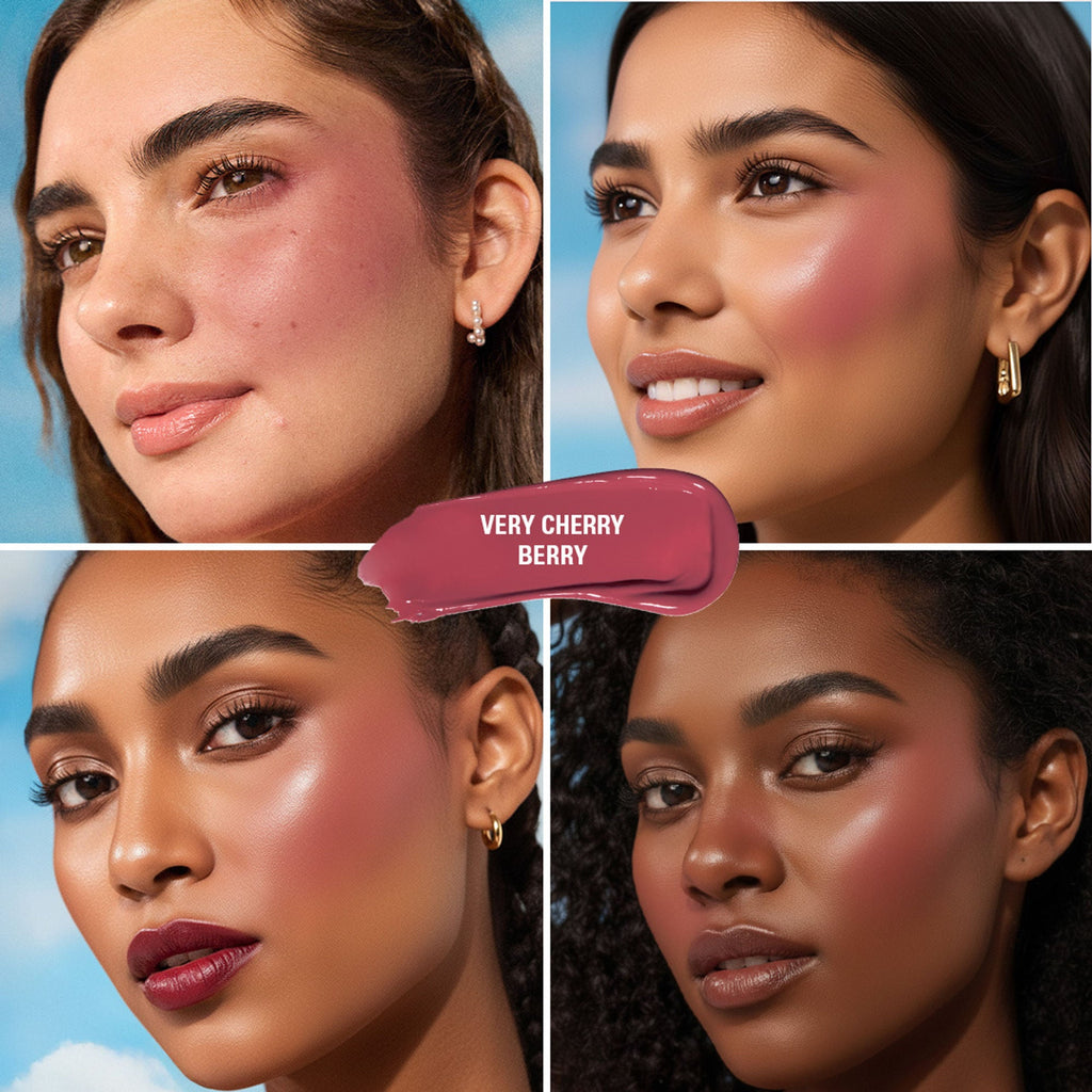 Makeup Revolution Superdewy Liquid Blush Burst - Very Cherry Berry