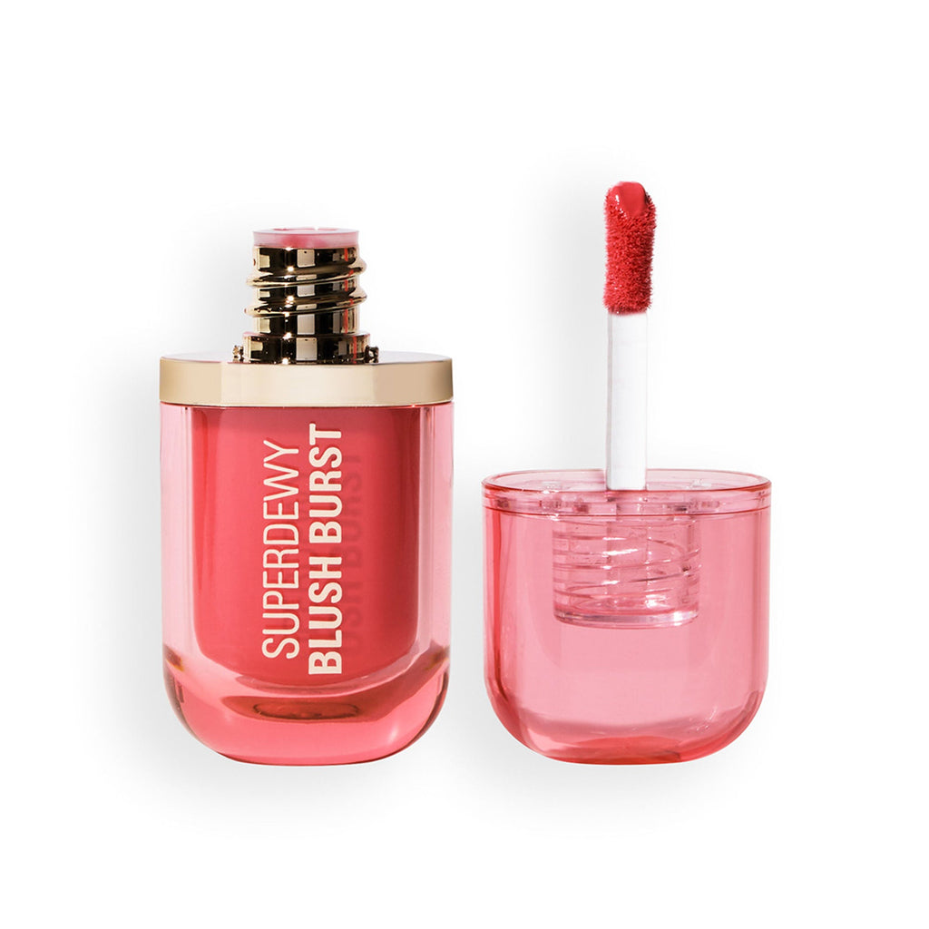 Makeup Revolution Superdewy Liquid Blush Burst - Watermelon Pop Coral