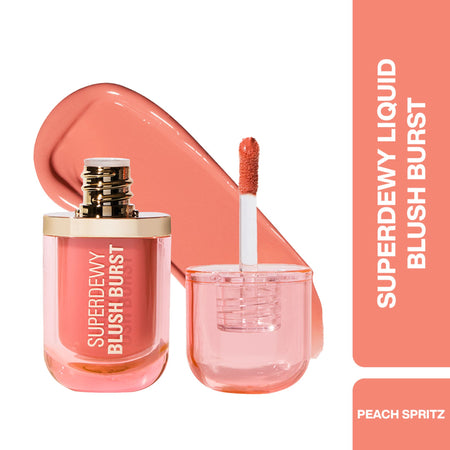 Makeup Revolution Superdewy Liquid Blush Burst - Peach Spritz