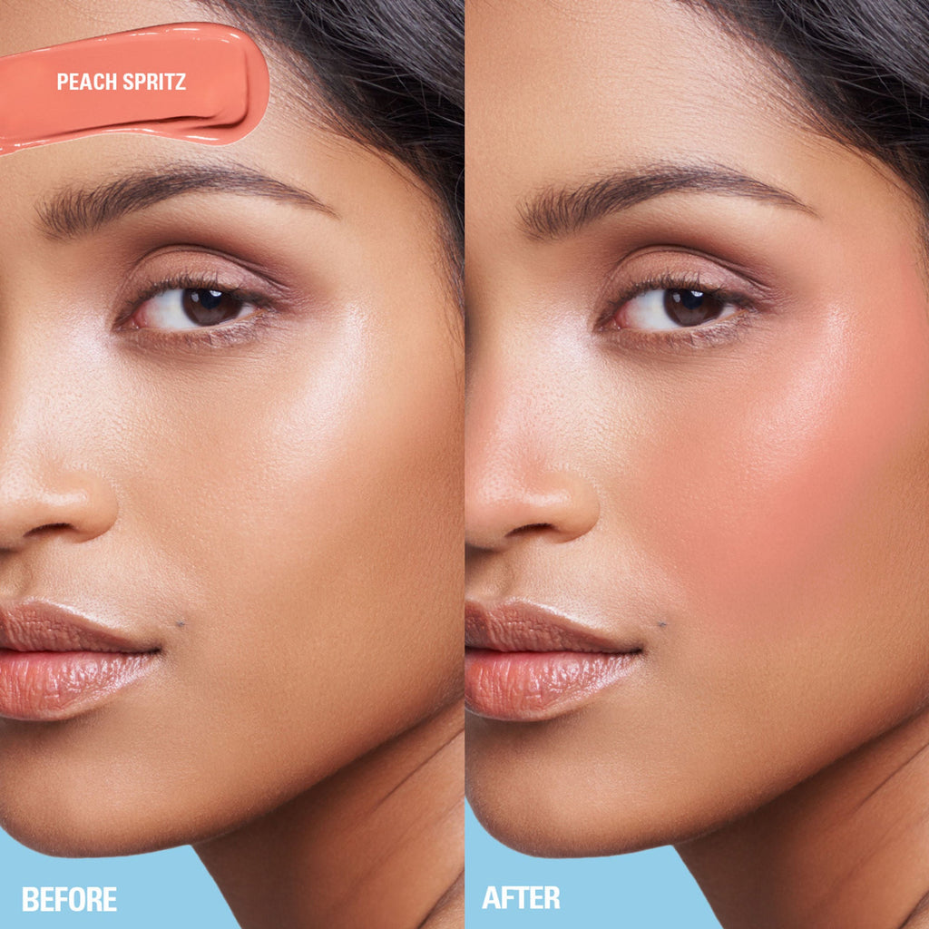 Makeup Revolution Superdewy Liquid Blush Burst - Peach Spritz
