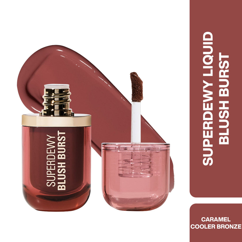 Makeup Revolution Superdewy Liquid Blush Burst - Caramel Cooler Bronze