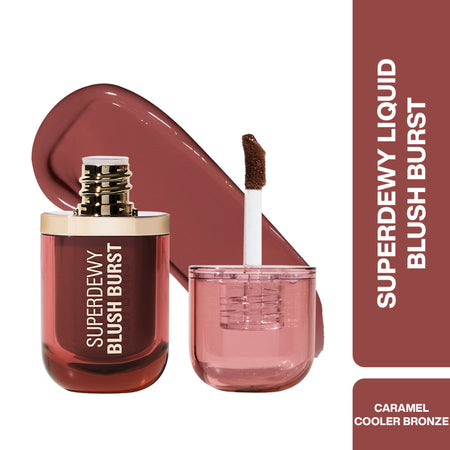 Makeup Revolution Superdewy Liquid Blush Burst - Caramel Cooler Bronze