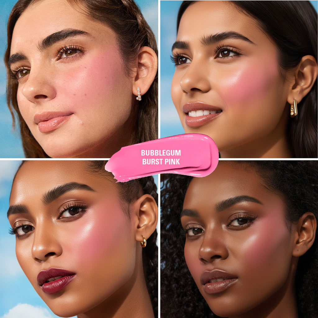 Makeup Revolution Superdewy Liquid Blush Burst - Bubblegum Burst Pink