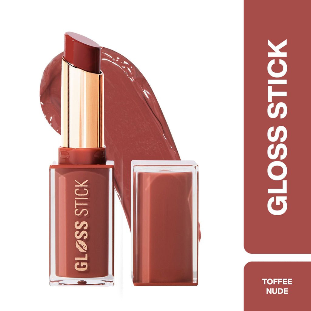 Makeup Revolution Pout Lip Gloss Stick - Toffee Nude
