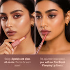 Makeup Revolution Pout Lip Gloss Stick - Toffee Nude - Distacart