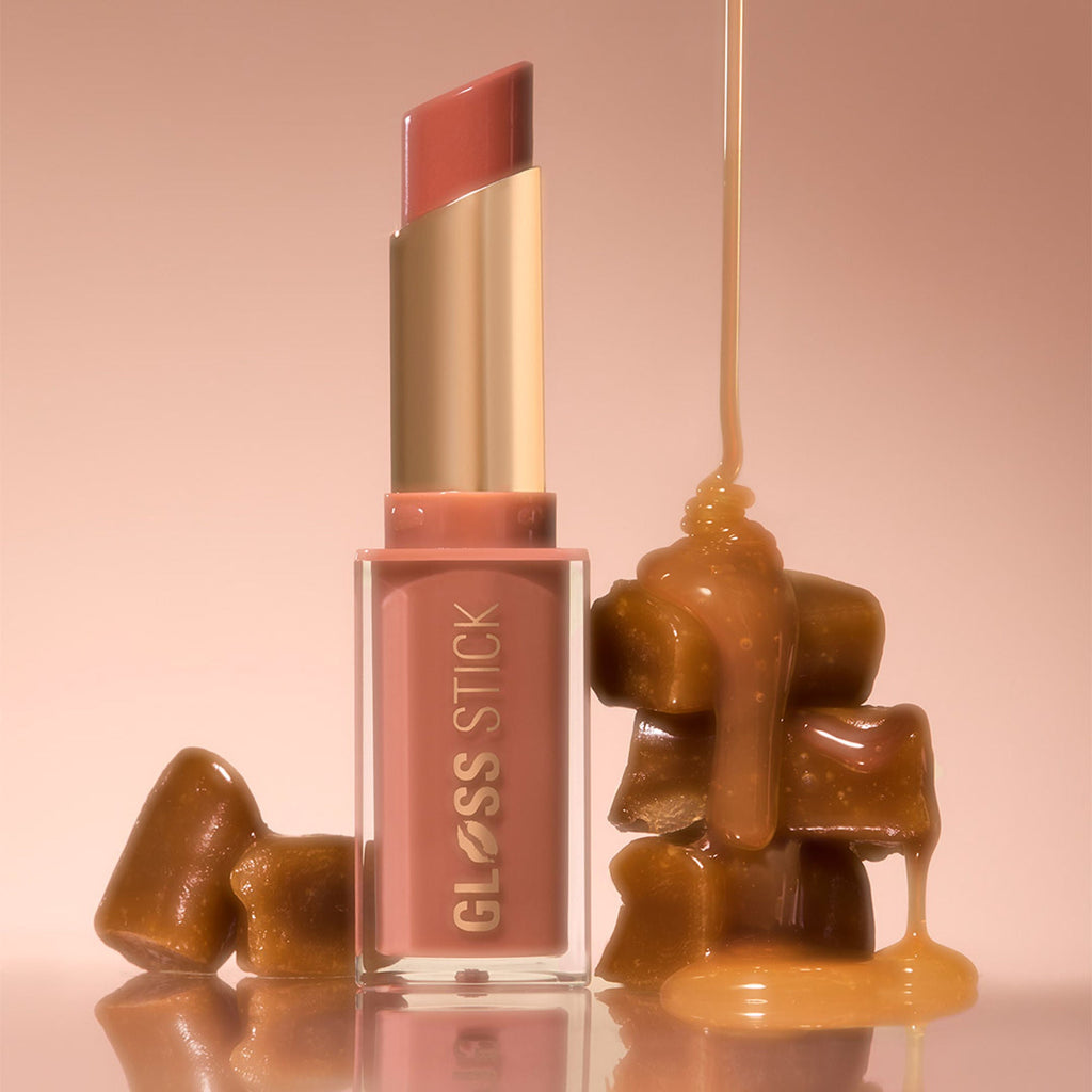 Makeup Revolution Pout Lip Gloss Stick - Toffee Nude - Distacart