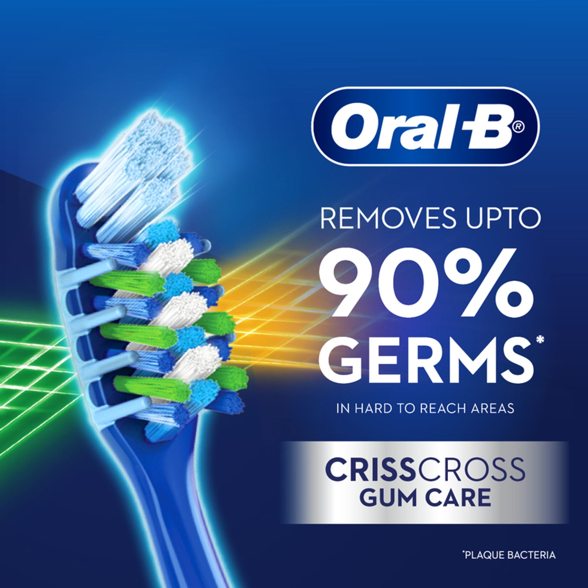 Oral-B Criss Cross Gum Care Toothbrush Pack Of 1 (medium) - Distacart