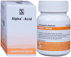 Dr. Willmar Schwabe India Alpha Acid Tablets - Distacart
