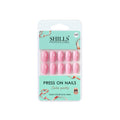shills professional reusable press on nails oval spn549