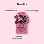 Tonymoly I'M Red Wine Mask Sheet - Distacart