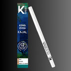 kinded kind eyes kajal 3 in 1 kohl kajal eye liner smokey eye shadow 02 wishful white