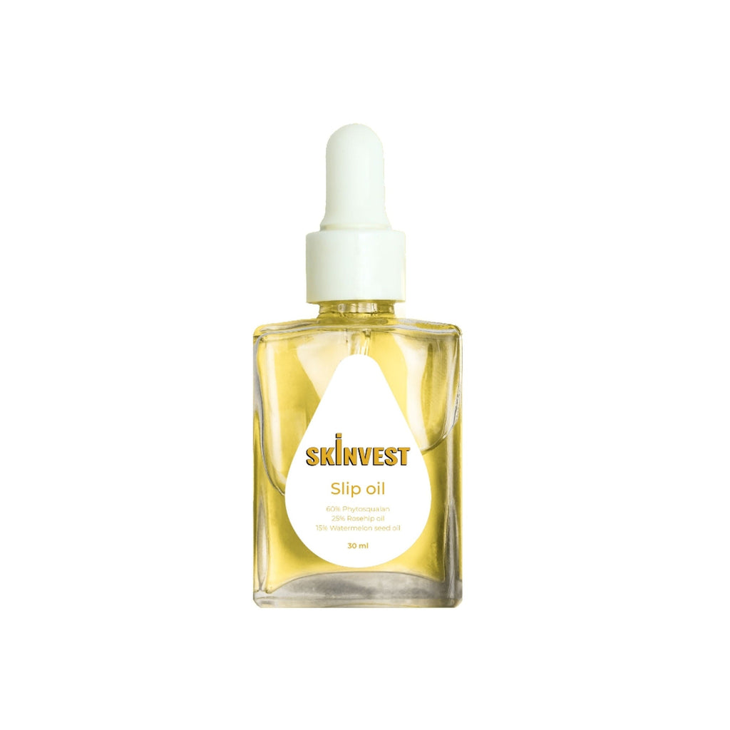 Skinvest Slip Oil Facial Oil with 60% Phytosqualan, Rosehip & Watermelon Seed Oil