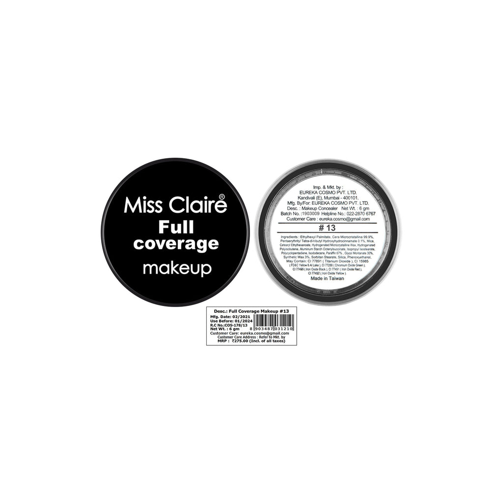 Miss Claire Full Coverage Makeup + Concealer - 13