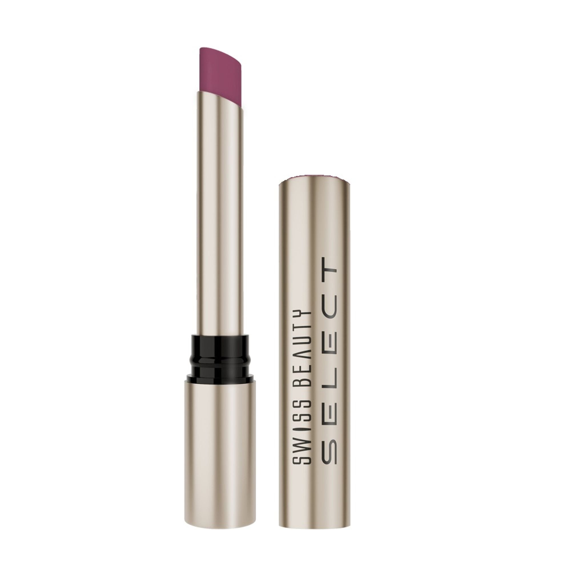 Swiss Beauty Select High On Shine Lipstick - Feisty Blush - Distacart
