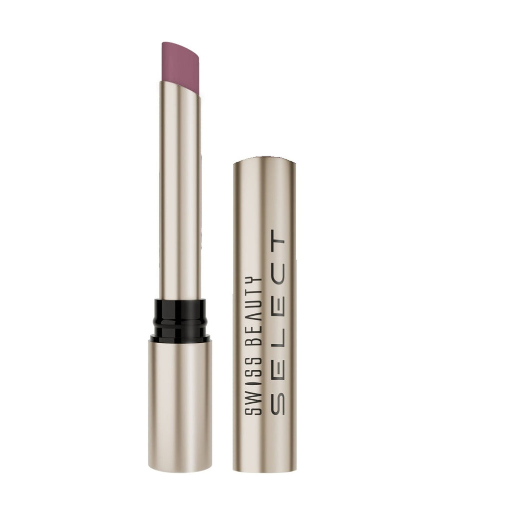 Swiss Beauty Select High On Shine Lipstick - Confident Cinnamon - Distacart