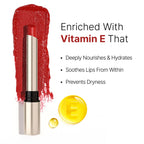 Swiss Beauty Select High On Shine Lipstick - Plush Plum - Distacart
