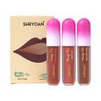 Shryoan Pretty Me! Liquid Matte Lipsticks & Lip Gloss - Brown