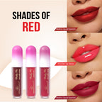 Shryoan Pretty Me! Liquid Matte Lipsticks & Lip Gloss - Red