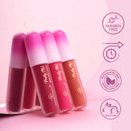 Shryoan Pretty Me! Liquid Matte Lipsticks & Lip Gloss - Red